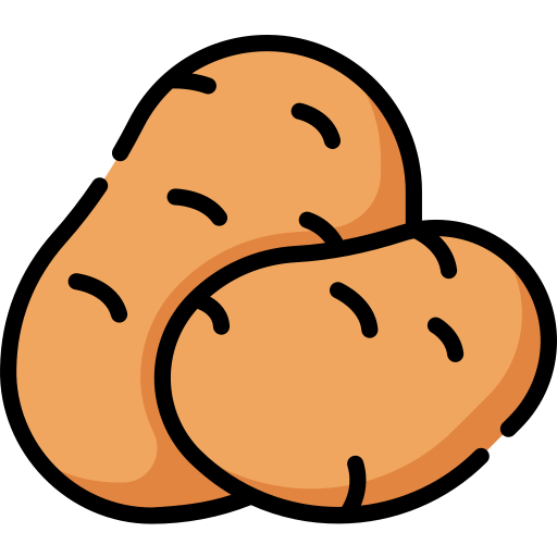 Illustrated potatoes