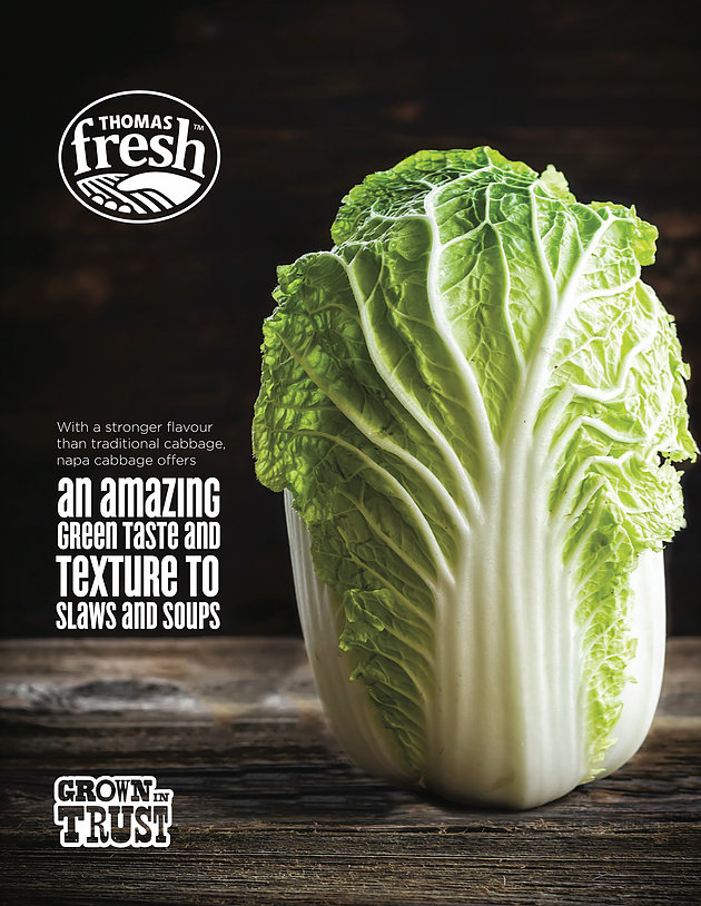 Napa cabbage poster - Thomas Fresh