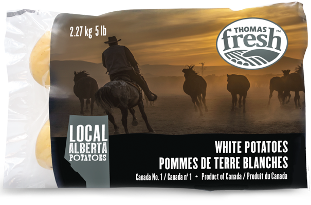 Alberta White Potatoes - 5lb bag - Thomas Fresh