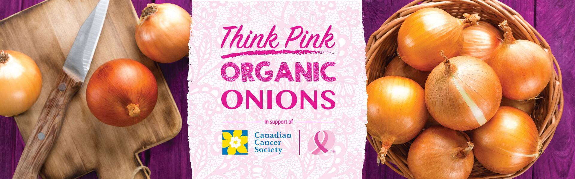 Thomas Fresh - Think Pink Organic Onions